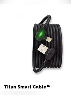 Titan Smart Cable™ Lightning Cable - Black